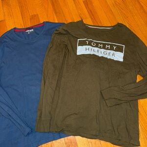 Tommy Hilfiger two-piece clothing, hot men’s long sleeve  XL